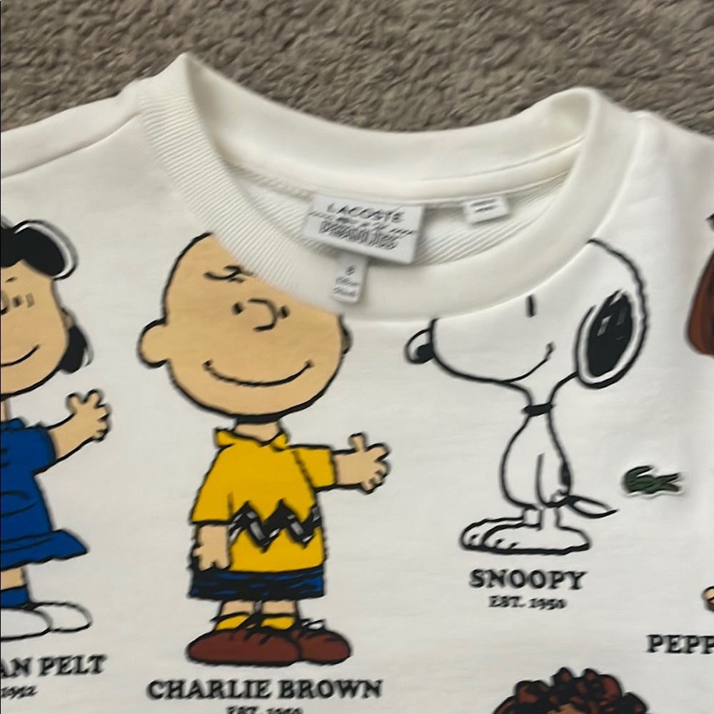 White Peanuts Character Sweatshirt - Picture 2 of 4